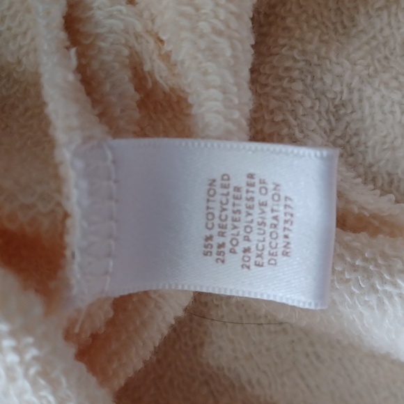 Lauren Conrad French Terry long sleeve top sz.XL. Ruffled sleeve accent.  Soft! - Picture 5 of 7